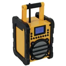 Robust PLL construction site radio - With wireless Bluetooth connection