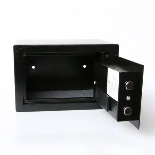 Electronic safe - steel - 20 x 19.5 x 30.5 cm