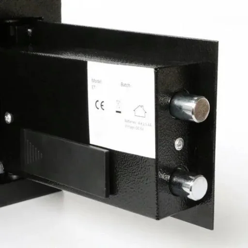 Electronic safe - steel - 20 x 19.5 x 30.5 cm