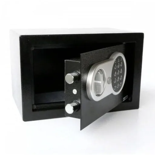 Electronic safe - steel - 20 x 19.5 x 30.5 cm