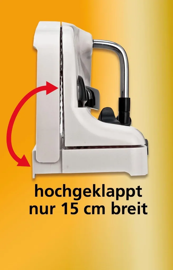 Bread slicer with hand crank