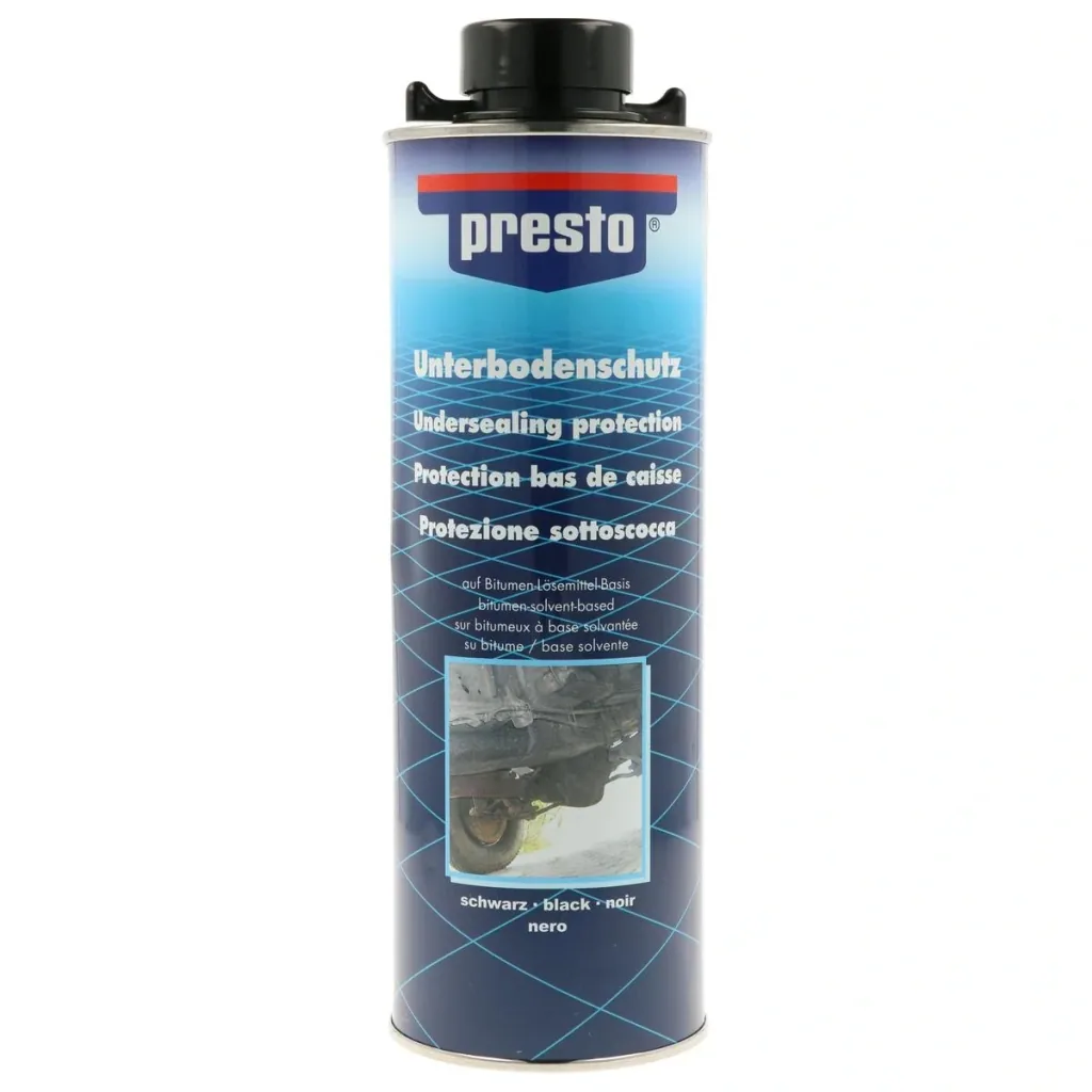 Underbody protection bitumen, color black, 1000 ml spray gun can