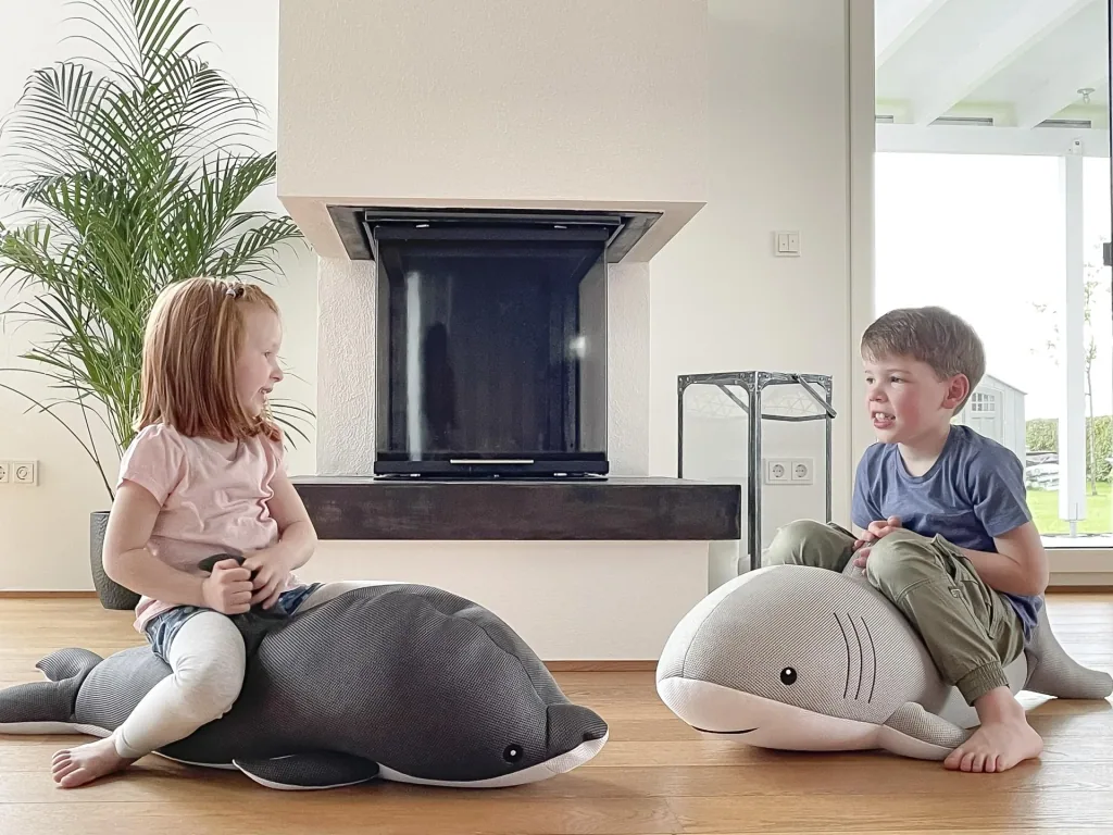 Westmann Pool Buddy Dolphin Grey, White