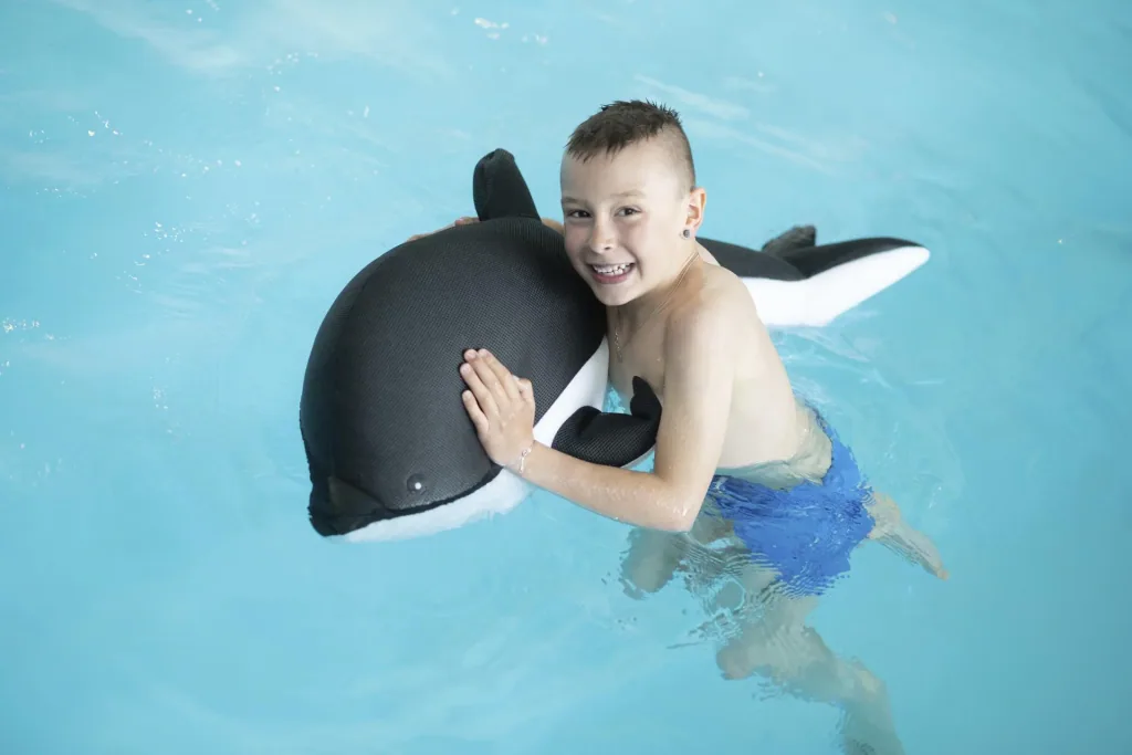 Westmann Pool Buddy Dolphin Grey, White