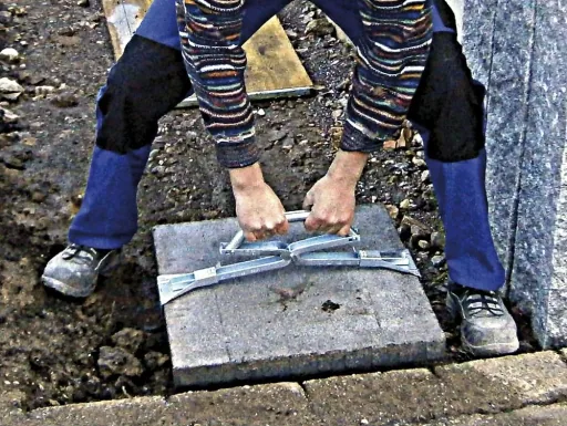Universal plate lifter 30 - 50 cm, load capacity 40KG