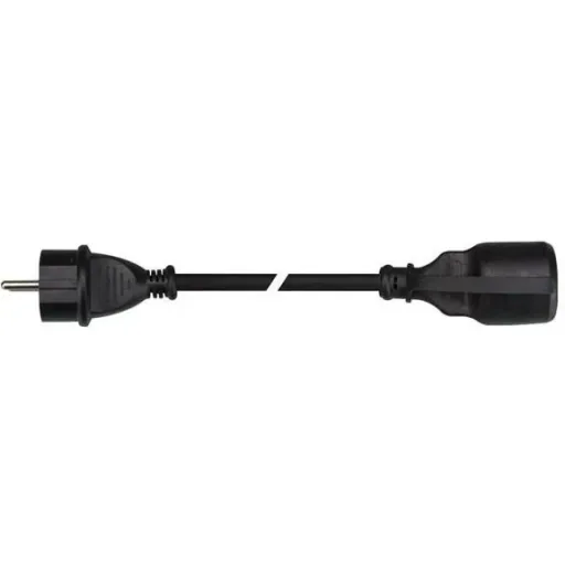 Extension cable - 15M - rubber - earth pin - 3G1.5 - IP44