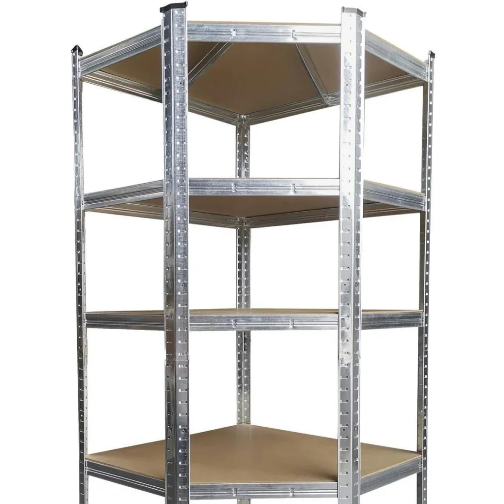 Tool corner storage cabinet - 5 shelves - 875 kg load capacity -