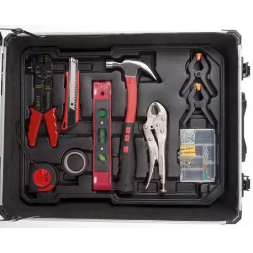 ALUMINUM TOOL CASE 260 pcs.