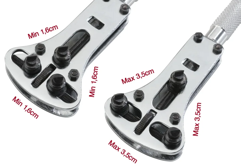 Professional watch case opener - special tool for watchmakers