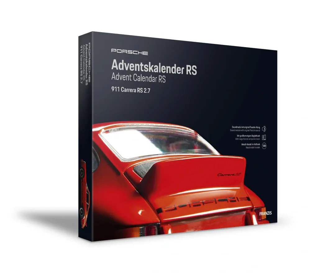Porsche 911 Carrera RS Advent Calendar