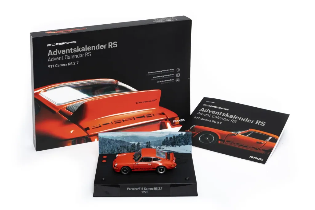 Porsche 911 Carrera RS Advent Calendar