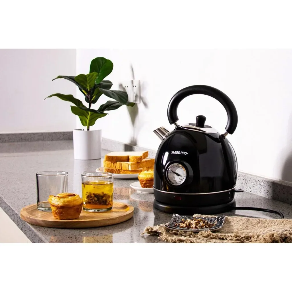 Retro Kettle - 2200W - 1.8L - Black