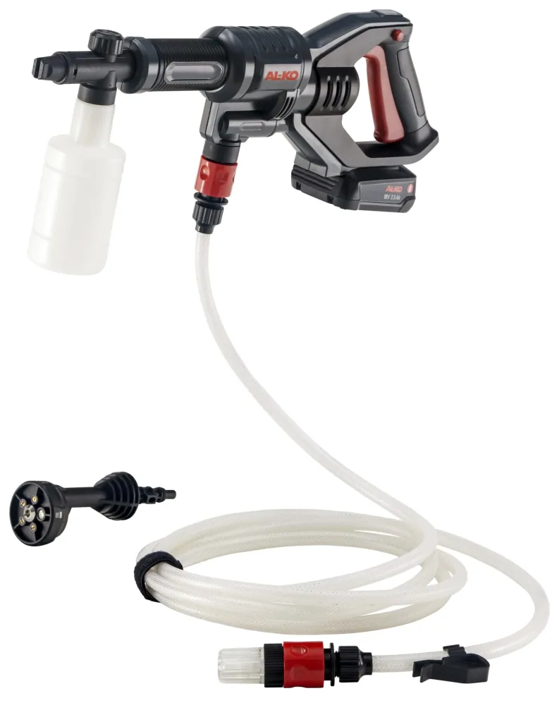 18 V BOSCH HOME AND GARDEN COMPATIBLE Cordless Pressure Washer PW 1850 including battery and charger