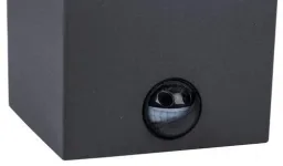 Wall light MADELEINE with sensor anthracite, for indoor and outdoor use