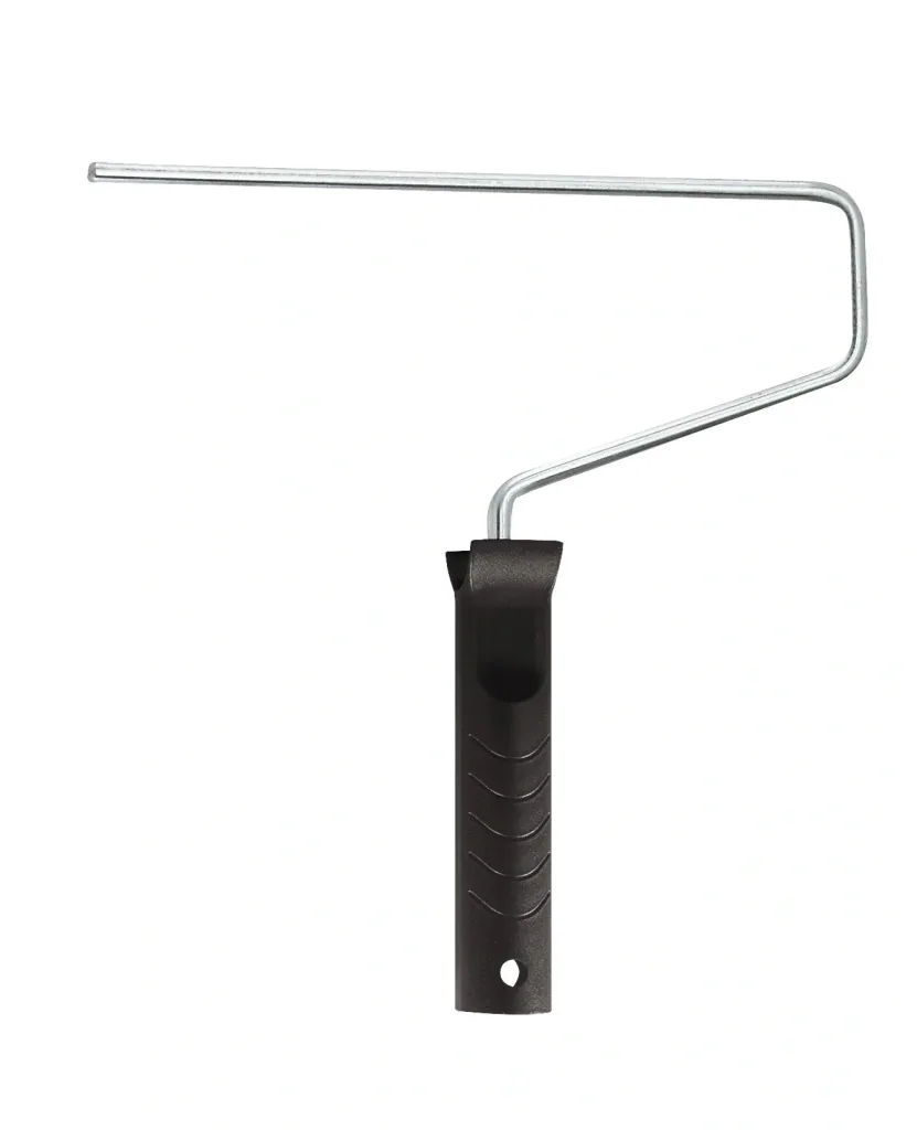 25 cm long, 8 mm diameter, black handle