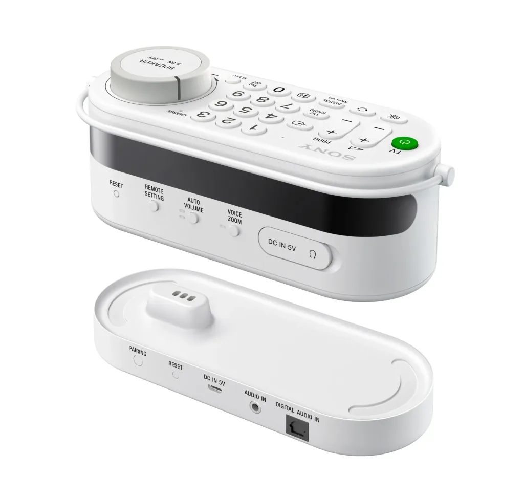 Portable TV speaker SRS-LSR100 with remote control function