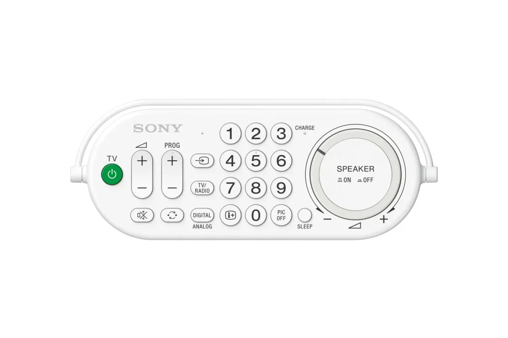 Portable TV speaker SRS-LSR100 with remote control function