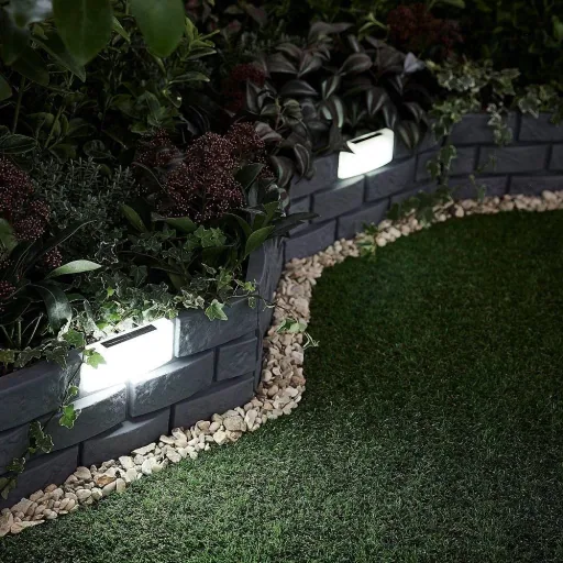 Bed edging with LED lighting - 4 pieces