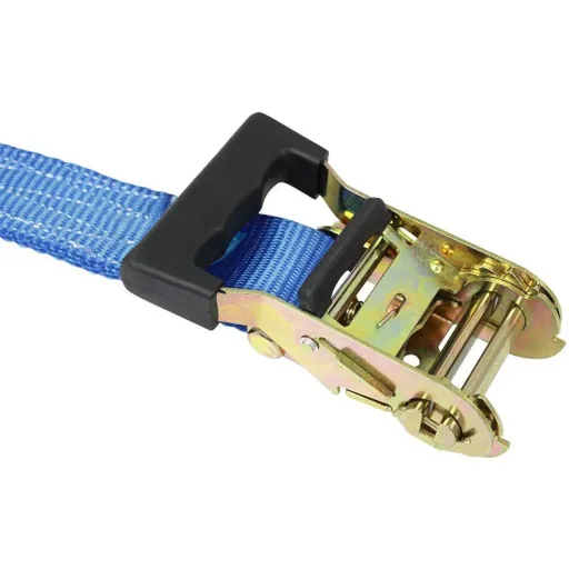 Lashing strap with ratchet and hook 38mmx5m.