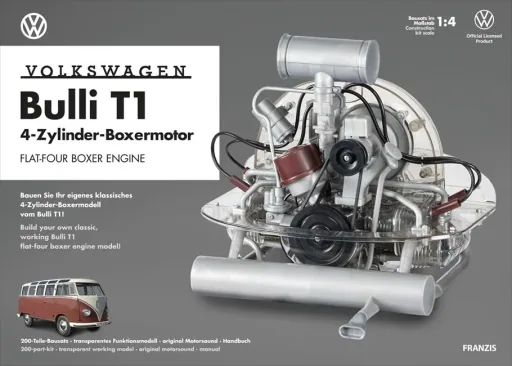 The large technology kit VW Bulli T1 engine