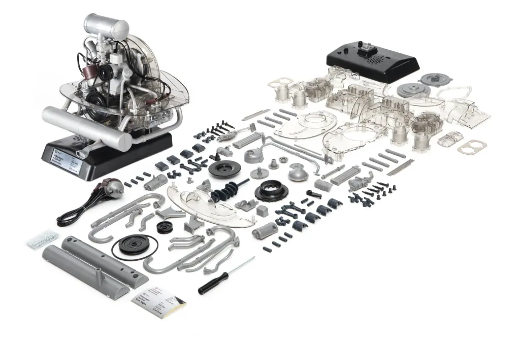 The large technology kit VW Bulli T1 engine