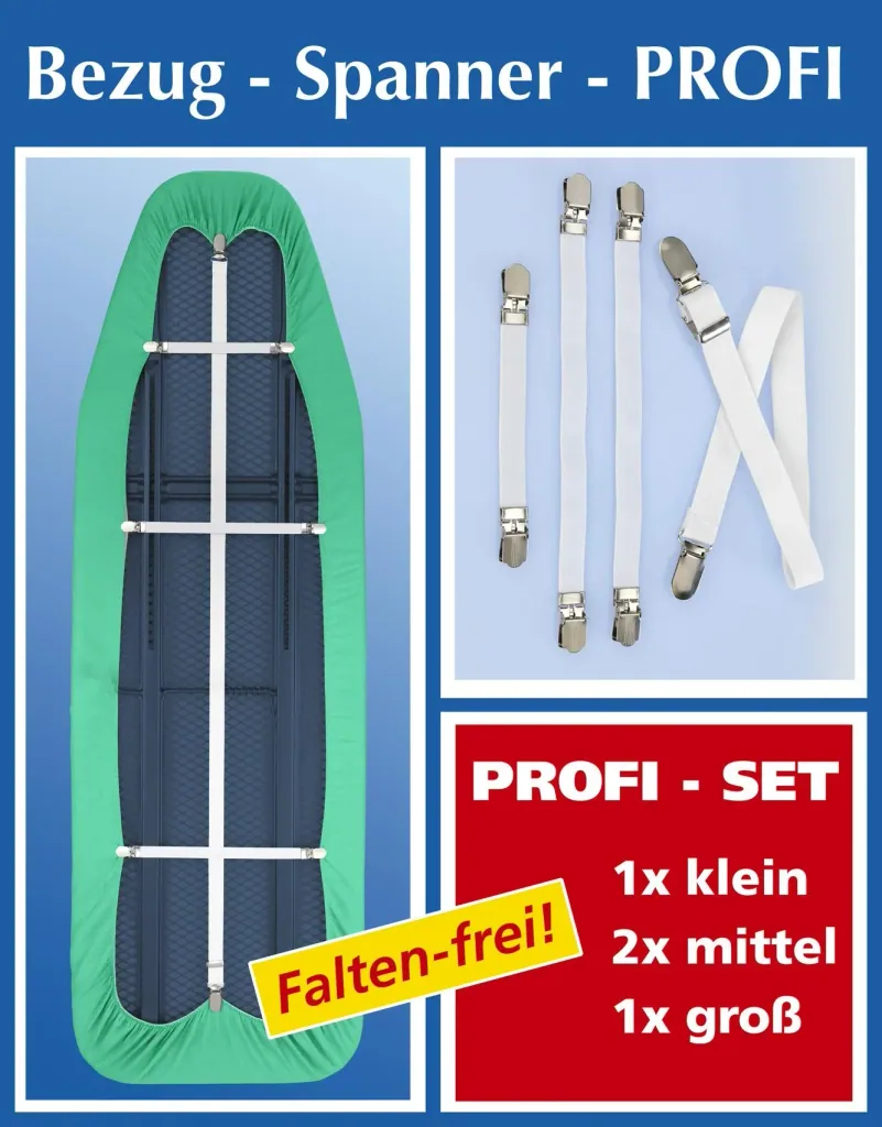Ironing board cover tensioners set of 4