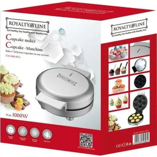 Cupcake Maker 7 Cupcakes - Silver