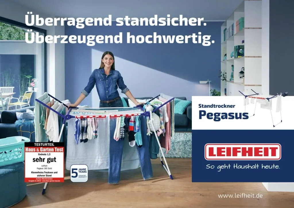 Tumble dryer Pegasus 180 Solid - the all-rounder