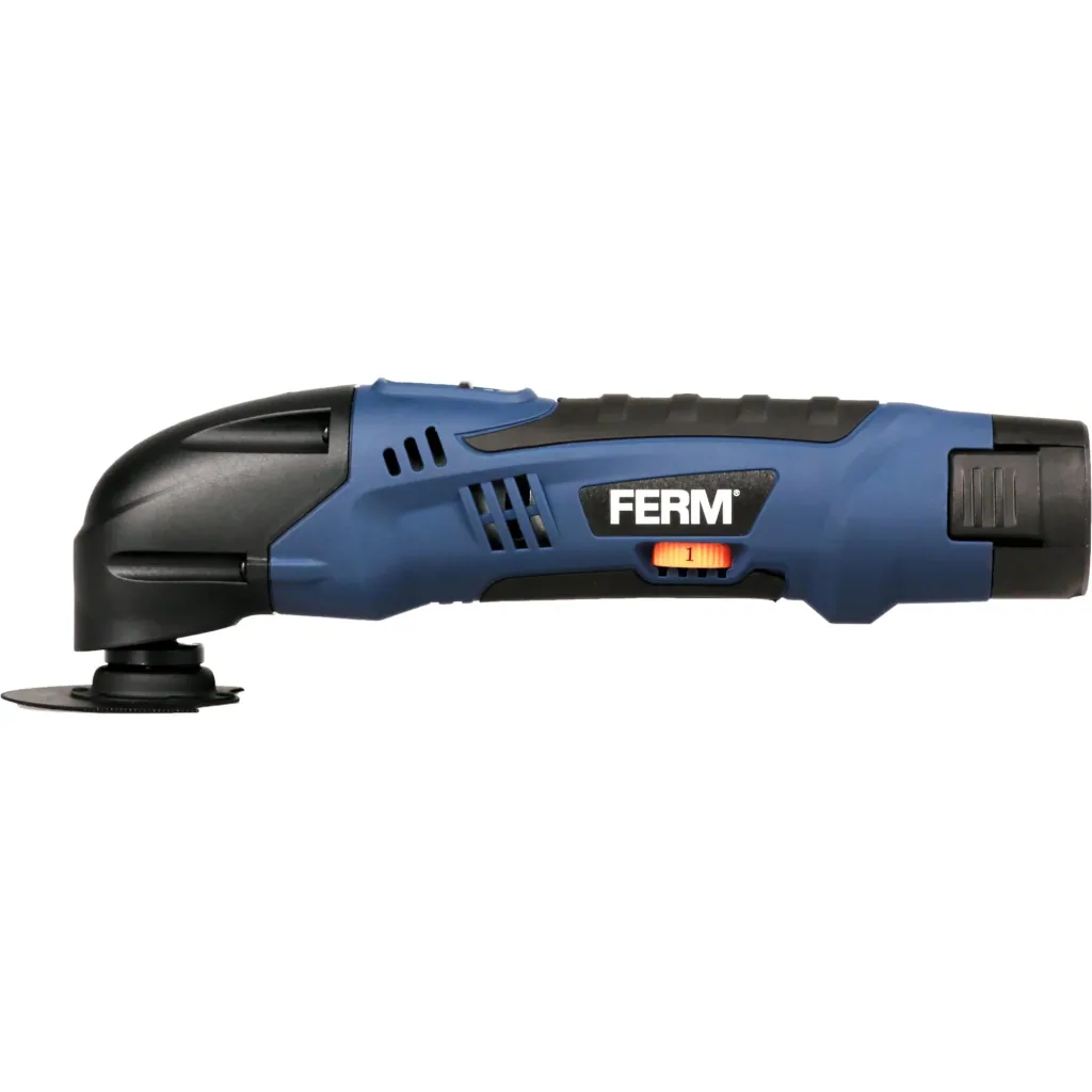 OTM1006 Cordless Multi-Tool Set - 12V/1.5Ah Li-Ion - Oscillating - With Accessories - Variable Speed ​​Control