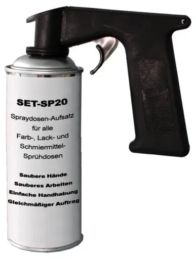 Spray can handle