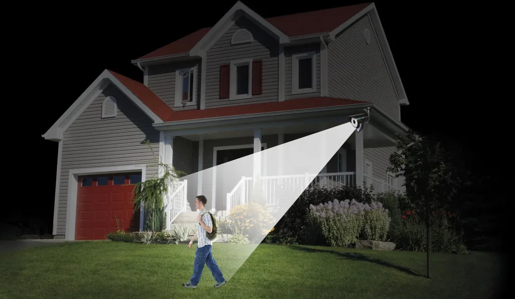 HSIP6000 digital HD surveillance system with LED light