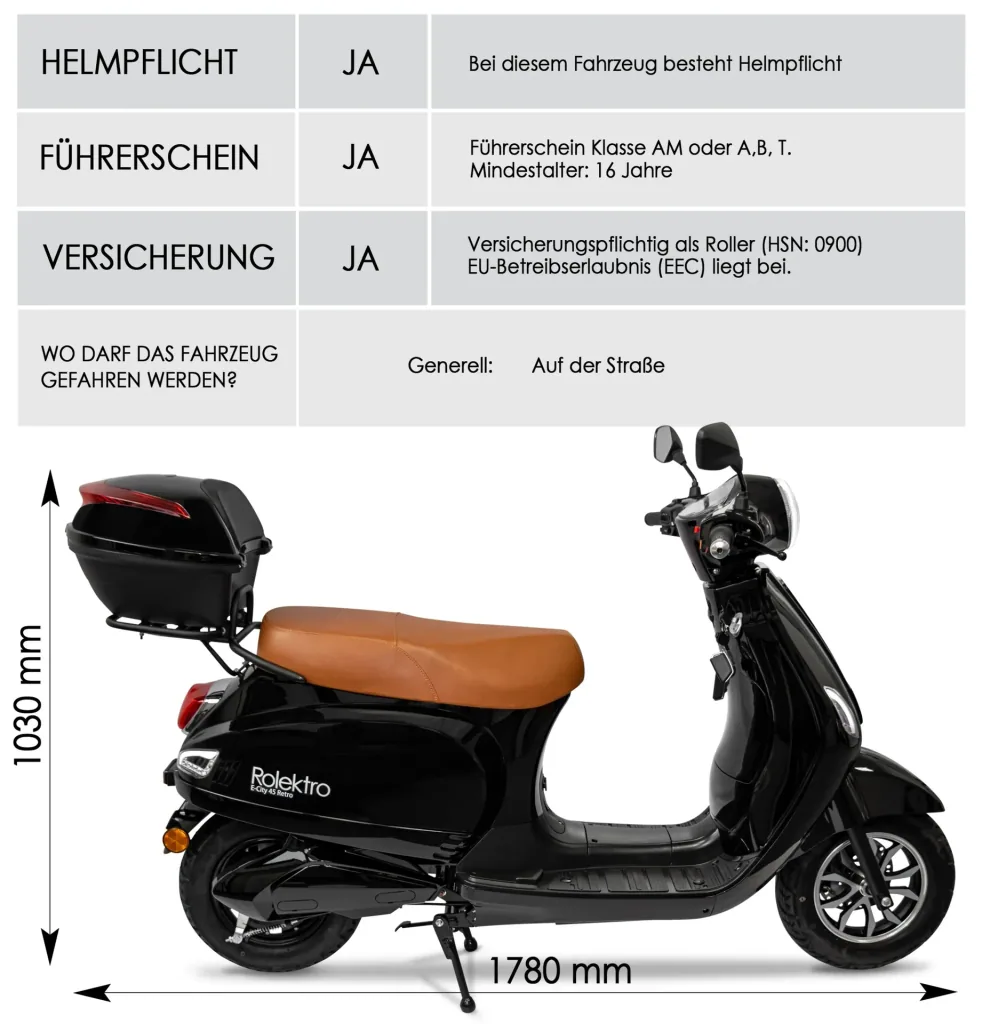E-Roller Retro 45 - Lithium - V.2021