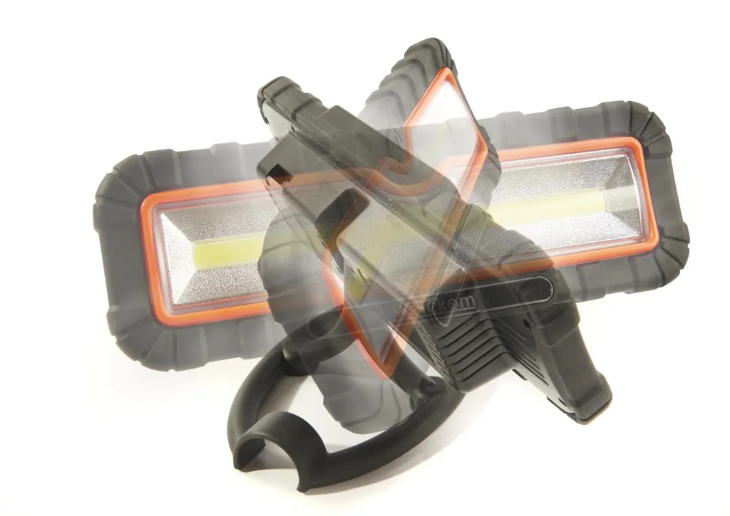 COB-LED floodlight "Power battery spotlight"