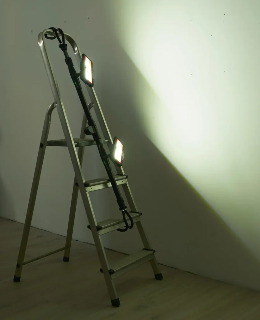 COB-LED floodlight "Power battery spotlight"