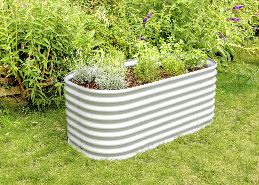 Raised bed Terra 630, color blank