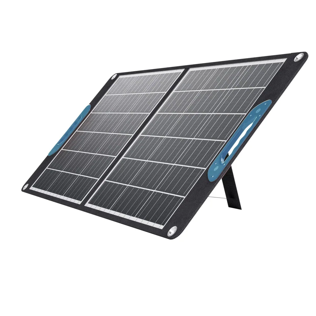 Solar module with carrying handle 100 watts, foldable
