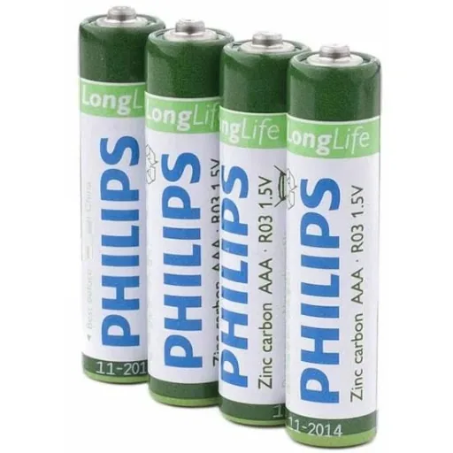Philips AAA batteries (4 pieces)