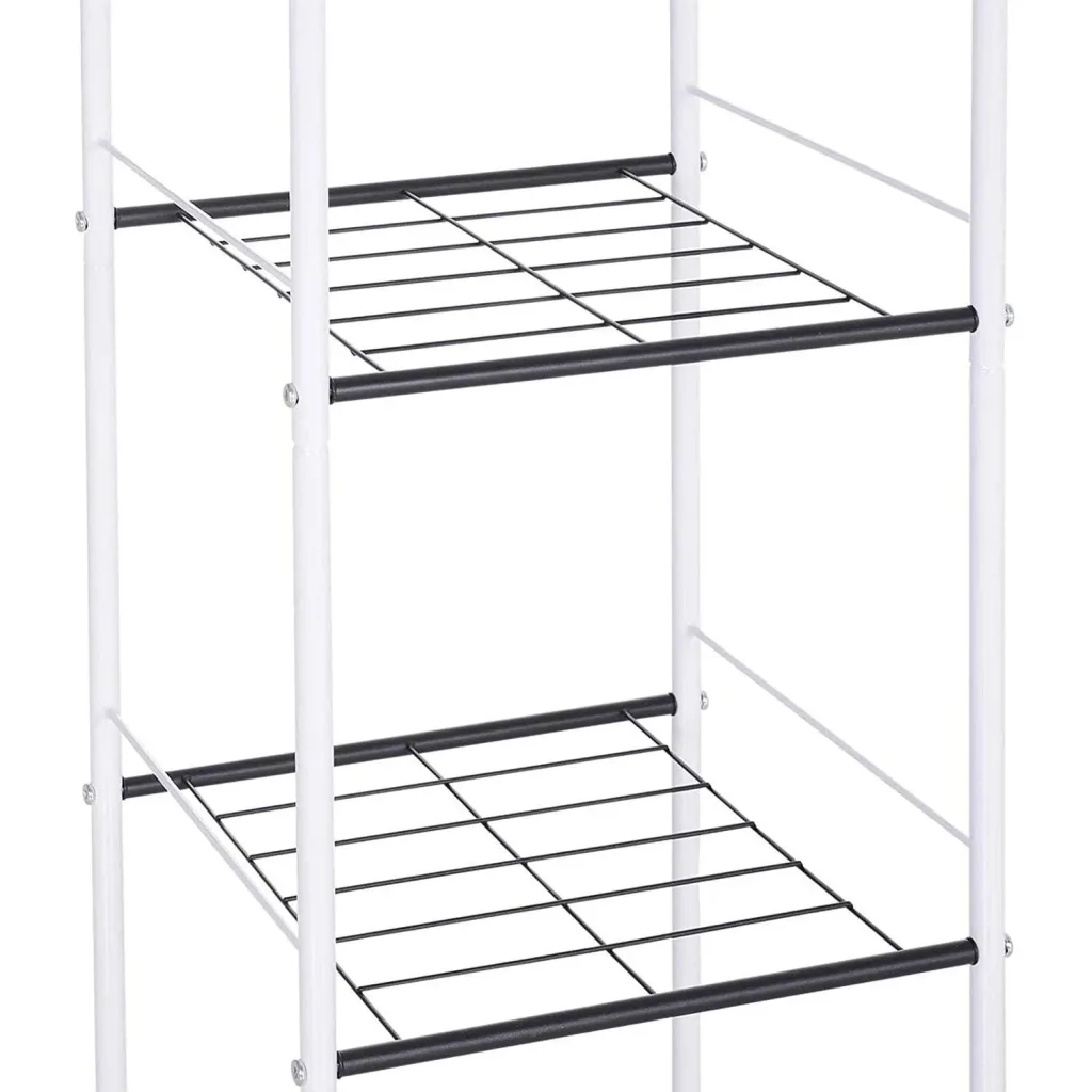 Coat rack with shelf