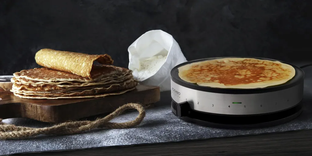 Design Crêpe Maker "CM 1300", stainless steel, 1300 watts
