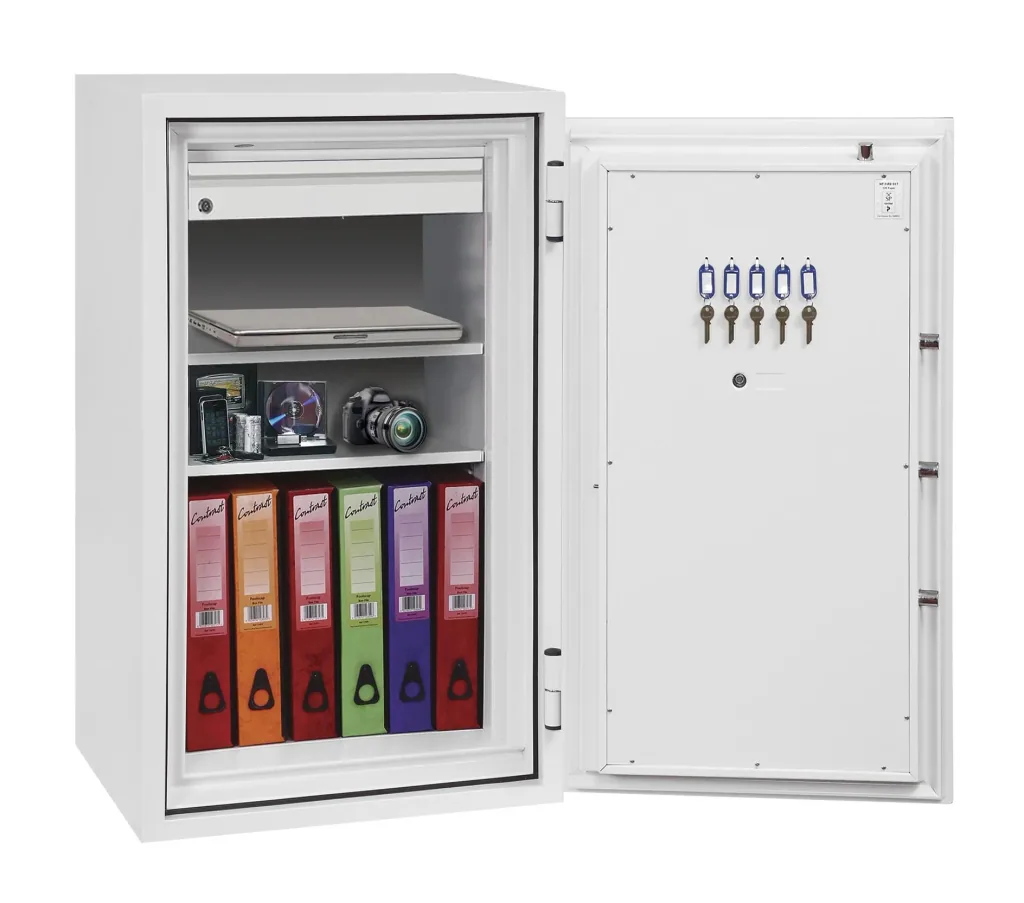 Fire Fighter fireproof safe size 4 with fingerprint lock