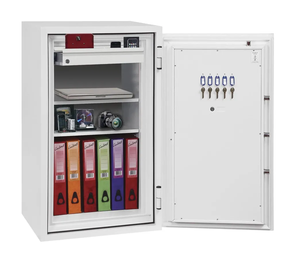 Fire Fighter fireproof safe size 4 with fingerprint lock