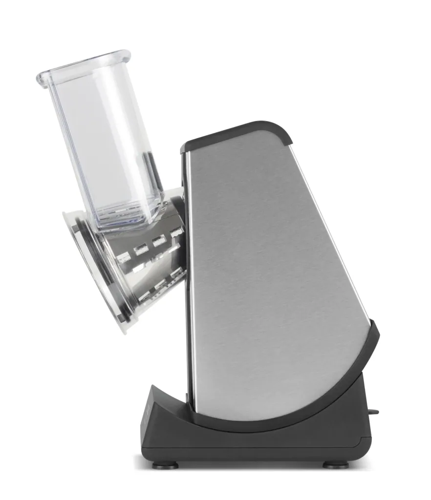 Electric multi-grater “CR4”, stainless steel, black/silver
