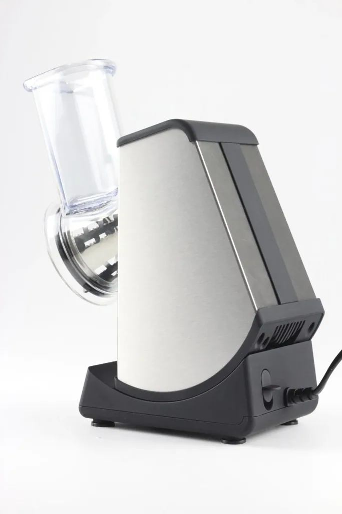 Electric multi-grater “CR4”, stainless steel, black/silver