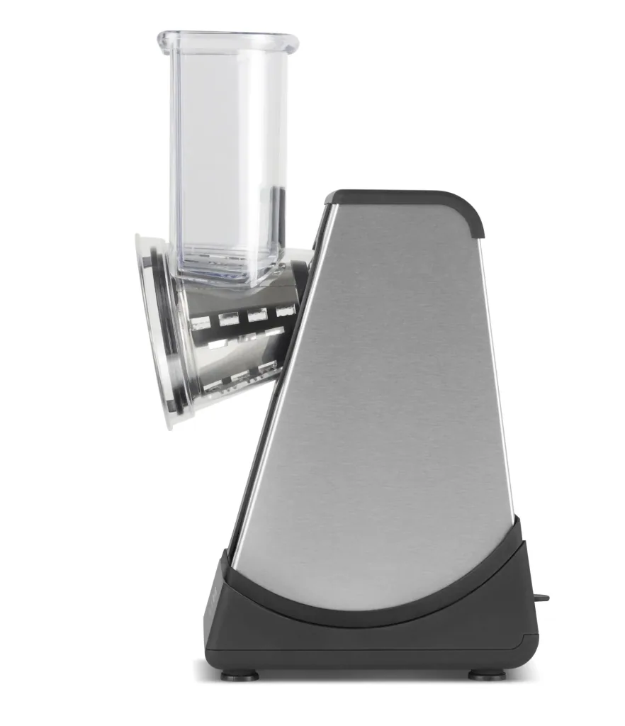 Electric multi-grater “CR4”, stainless steel, black/silver