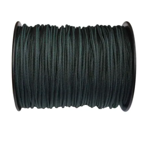 Fastening Cord PP Braided 2.5mm Black-Green 500m