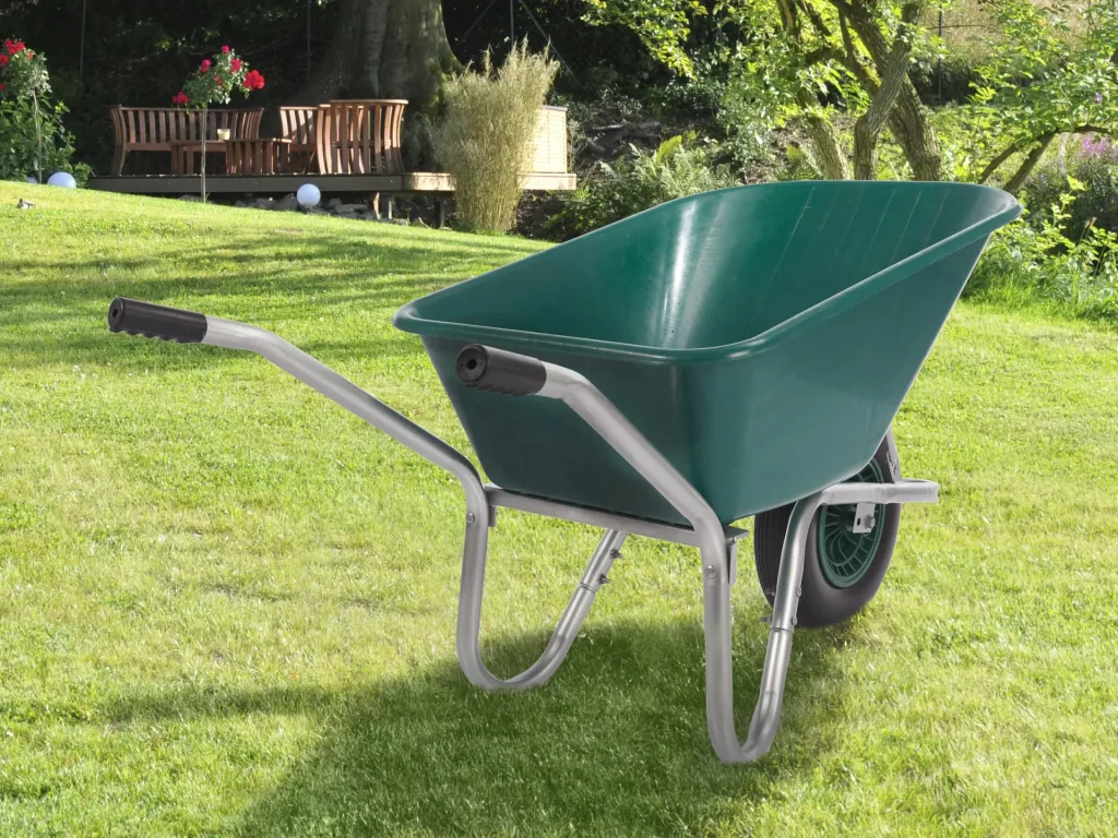 Wheelbarrow, 160 kg with 100 l capacity