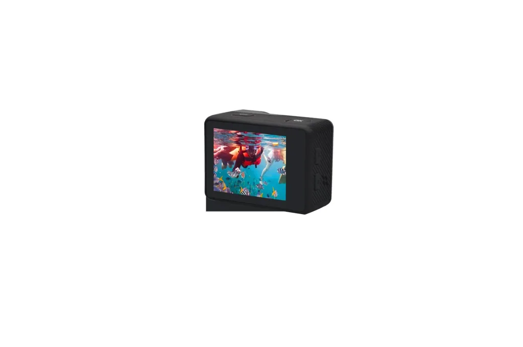 4K action cam with WiFi, slow motion and time-lapse function