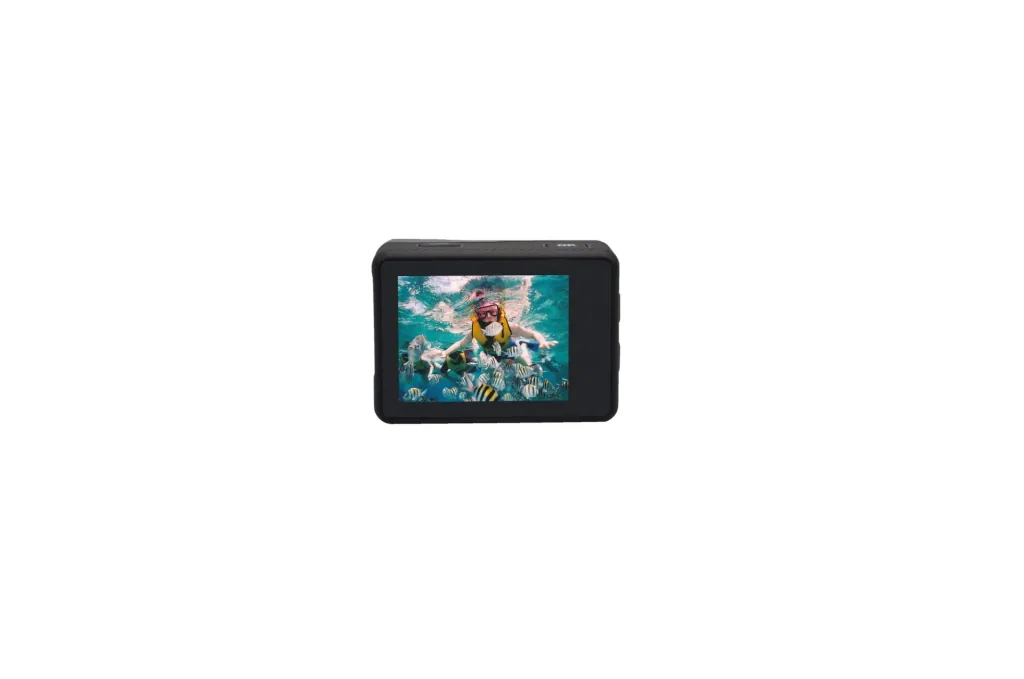 4K action cam with WiFi, slow motion and time-lapse function
