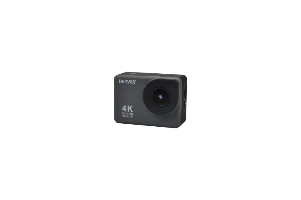 4K action cam with WiFi, slow motion and time-lapse function