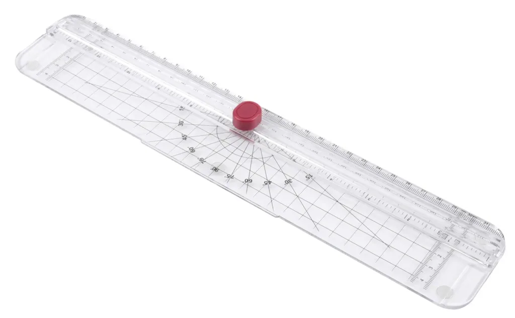 4-in-1 laminator set with ruler, corner rounder and foils